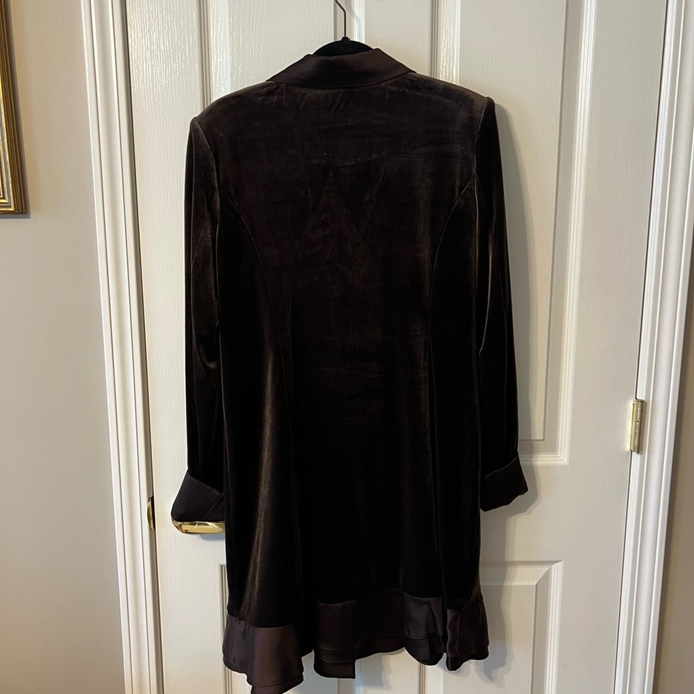 NWT Karl Lagerfeld Brown Blazer Dress - Picture 4 of 5
